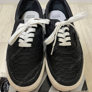 VANS VAULT X WTAPS 반스볼트x더블탭스 에라 아나콘다 블랙 US8 260사이즈 나이젤카본,슬립온,어센틱