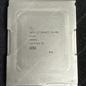 Intel Xeon Silver 4416+ Processor 2.00 GHz Server CPU SRMGG FCLGA4677 신품급 파이노드