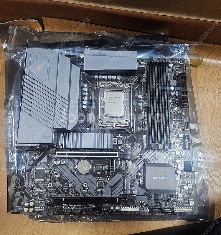 인텔 i5-12500 + 기가바이트 b660m gaming x ddr4--0