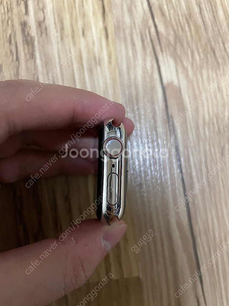 애플워치5 40mm 스테인리스 모델 팝니다 효율83%--2