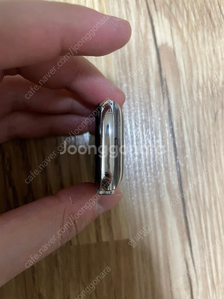 애플워치5 40mm 스테인리스 모델 팝니다 효율83%--3