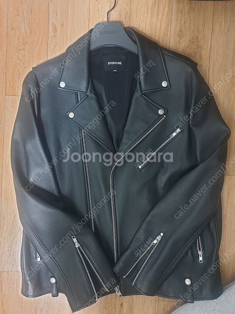 스페로네 램스킨 라이더 자켓 팝니다--0