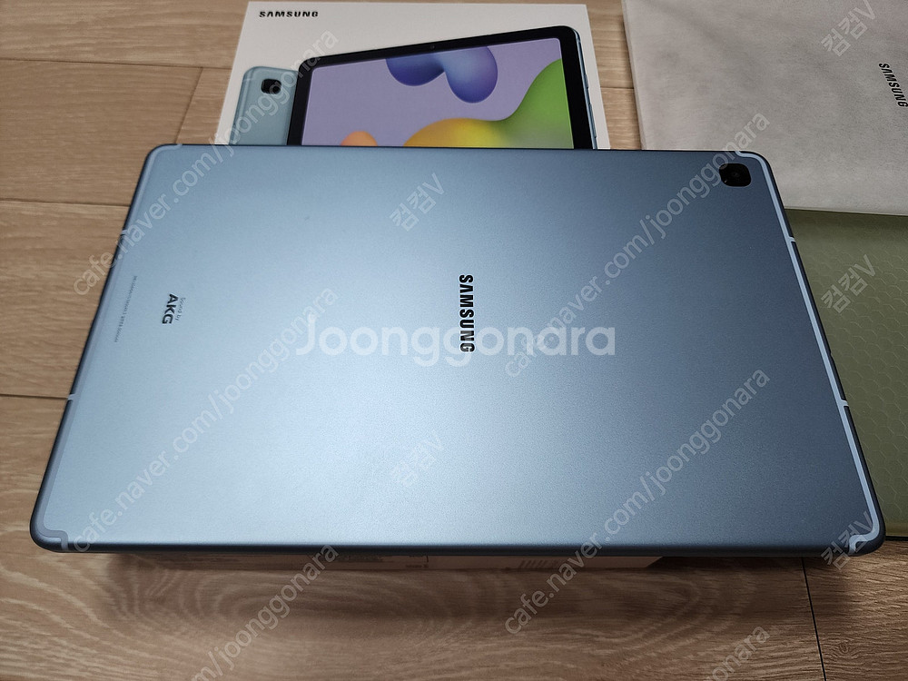 갤럭시탭 S6 Lite LTE/WiFi 망고라 블루 6...--1