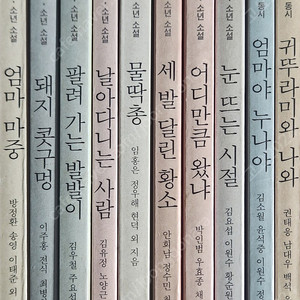 겨레아동문학선집 10권 전체