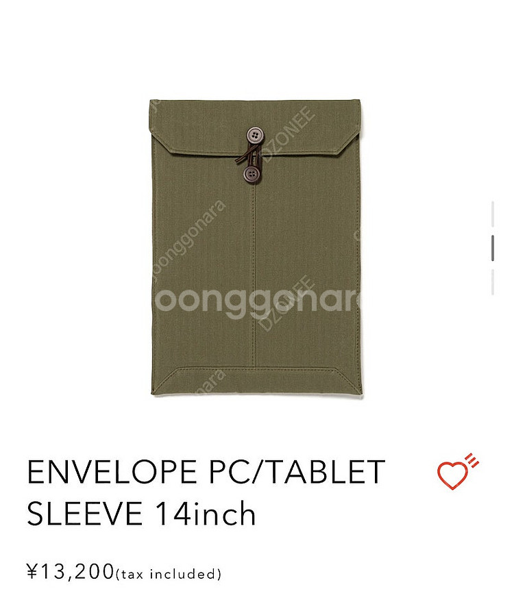 휴먼메이드 노트북 파우치 14인치용 새상품--1