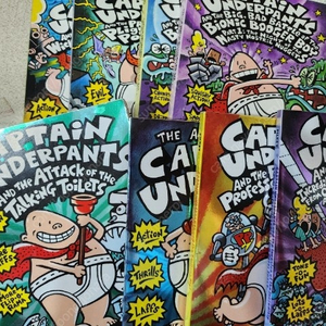 Captain underpants 캡틴언더팬츠 8권