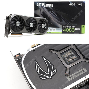 ZOTAC GAMING 지포스 RTX 4080 SUPER AMP Extreme AIRO 블랙 팝니다