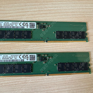 삼성 DDR5 4800 16G 2개 일괄 판매