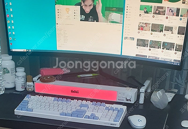한성 34 WQHD(TFG34Q10WQ)커브드 게이밍모...--2