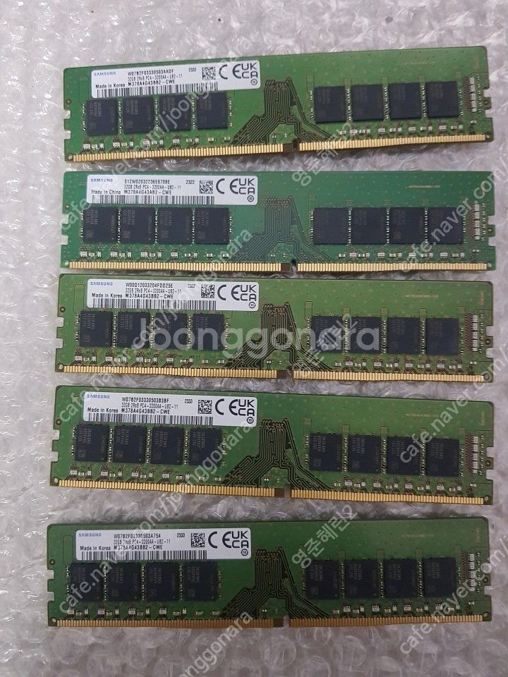 DDR4 16G 삼성 RAM DDR4 PC4-25600...--1