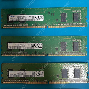 RAM) 4GB PC4 2400T UC0 5장 팝니다