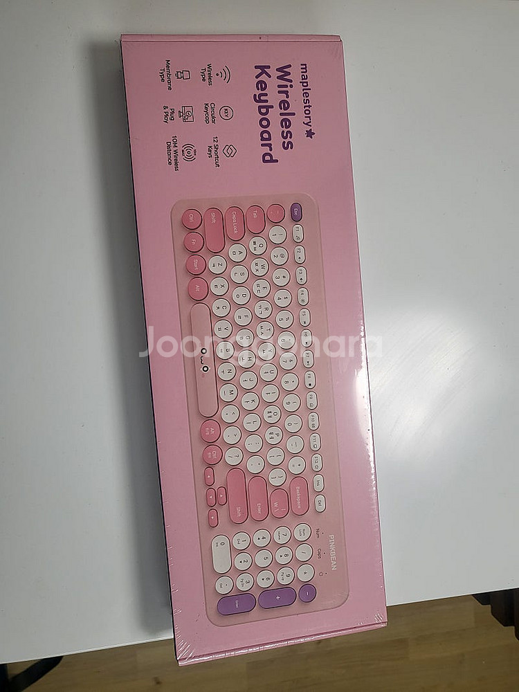 핑크빈 블루투스 키보드--0
