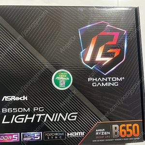 미개봉 Asrock B650m pg lighting