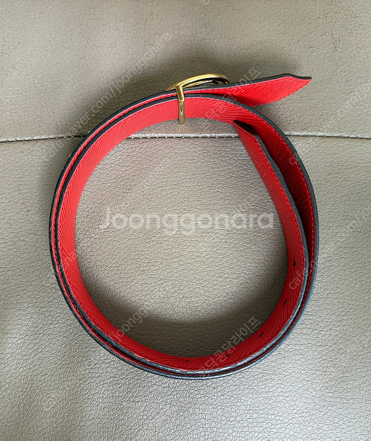 루이비통 모노그램 에삐 서클 리버서블 벨트 35MM 8...--8