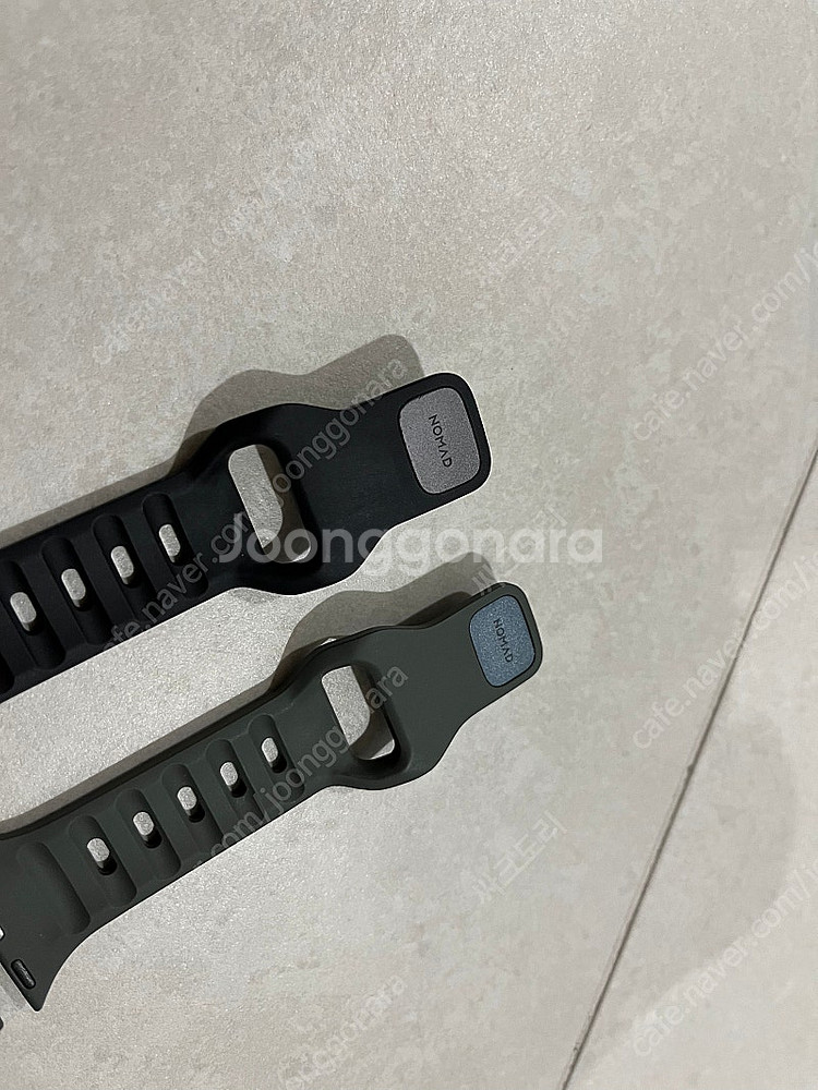 노마드 애플워치 스트랩 (41/42mm) 블랙/애쉬그린--1
