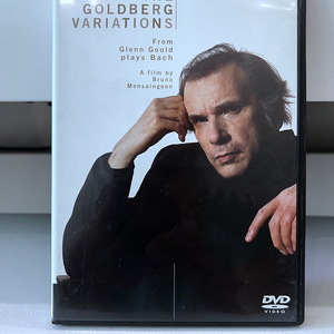 SONY Classic 희귀본 글렌 굴드 골드베르크 변주곡 Goldberg Variations DVD 1981년 녹음 2000년 초판본 택포