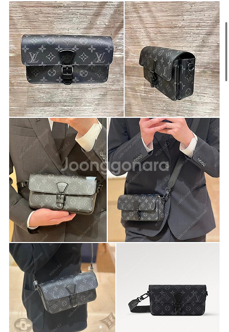 [새상품] 루이비통 몽수리 웨어러블 월렛 정가266--1