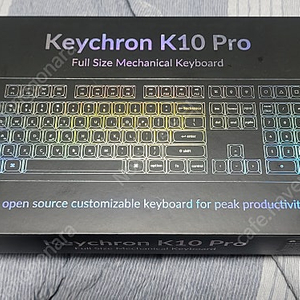 (부산) 키크론 K10 PRO 저소음갈축 팝니다