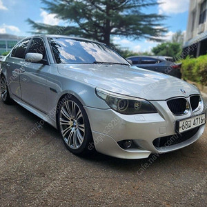 BMW 5시리즈 523i 07년식 19만8천 안드로이드 카플레이 네비, M범퍼, M사이드스커트, 일체형쇼바