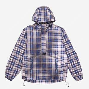 팔라스(Palace) Deflector 1/2 Zip Jacket Check 아노락 바람막이 M