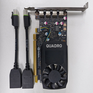 [안산 직거래] Nvidia Quadro(쿼드로) P620 판매(MDP ->DP 케이블 젠더 2개 포함)