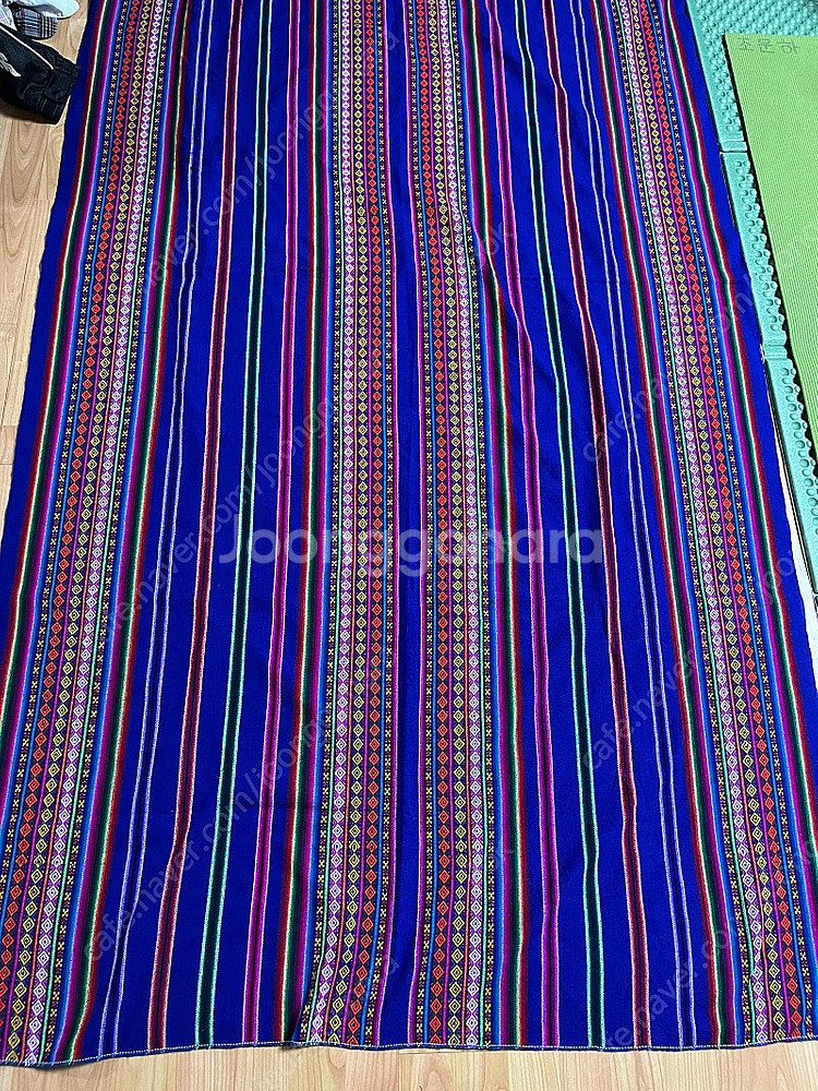 남미(페루/볼리비아) 전통무늬 테이블보 보자기--3