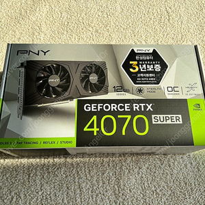 [미개봉] PNY RTX 4070 SUPER