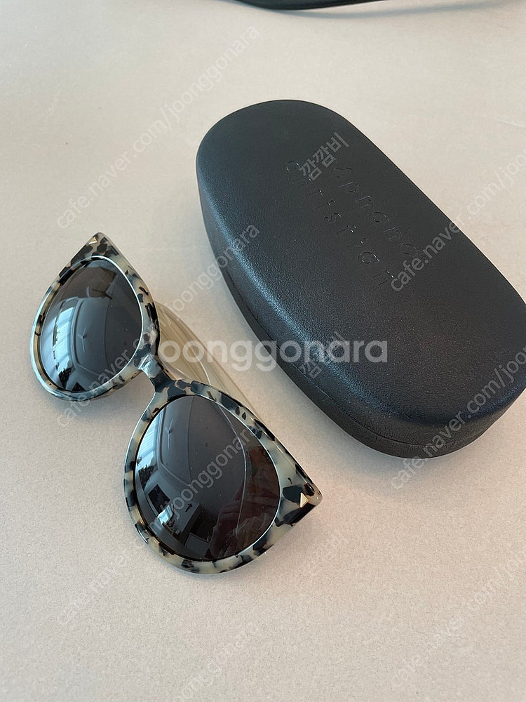 스테판 크리스티앙 민아 호피 캣아이 선글라스--2