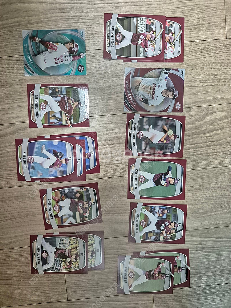 2024 KBO 야구카드(세븐일레븐)--0