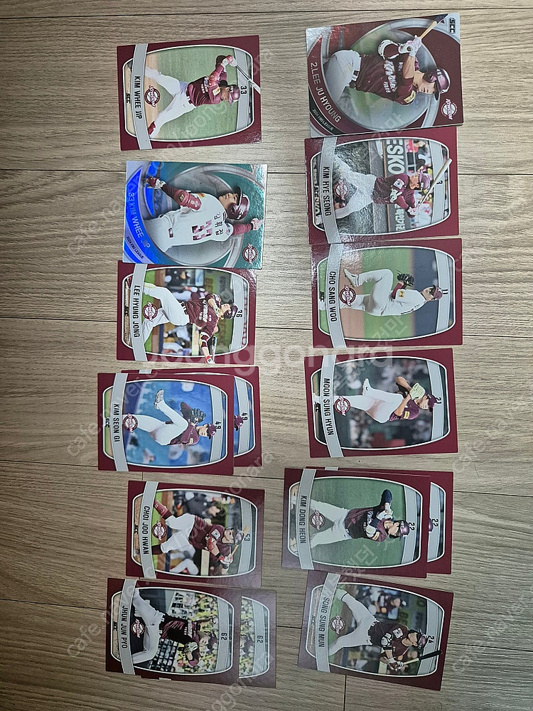 2024 KBO 야구카드(세븐일레븐)--1