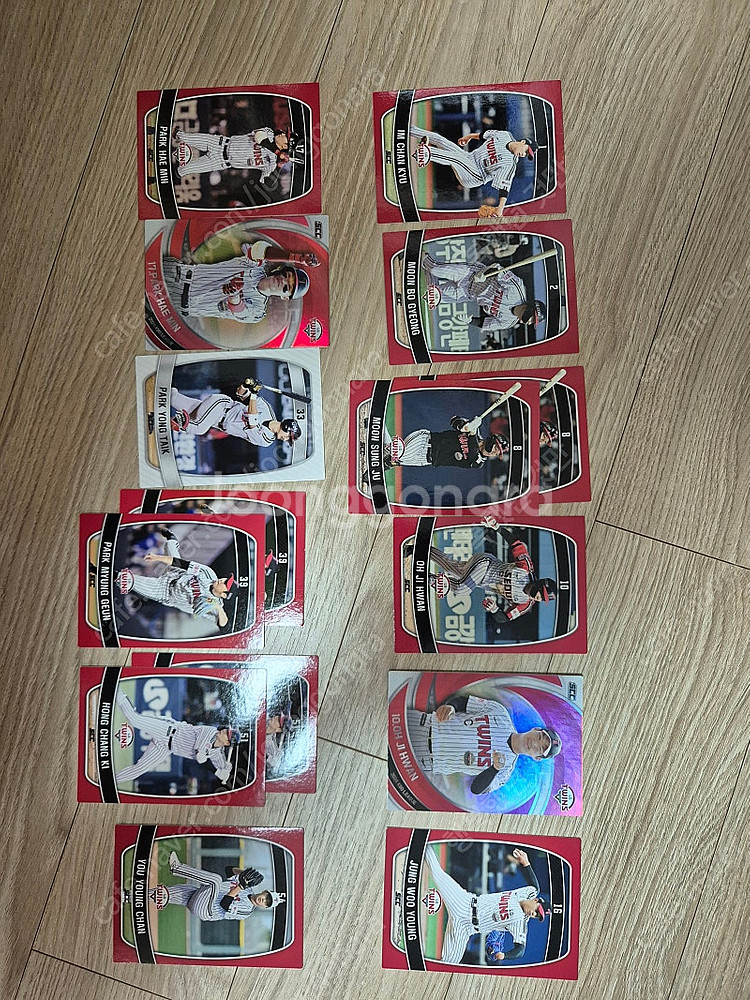 2024 KBO 야구카드(세븐일레븐)--5