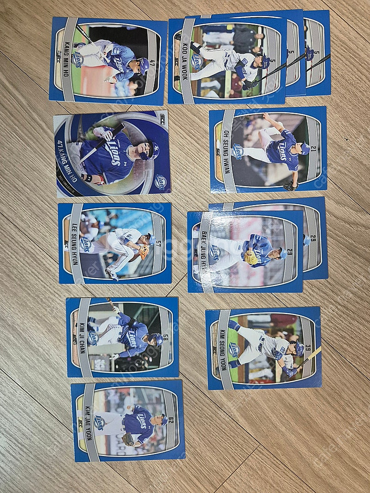 2024 KBO 야구카드(세븐일레븐)--7