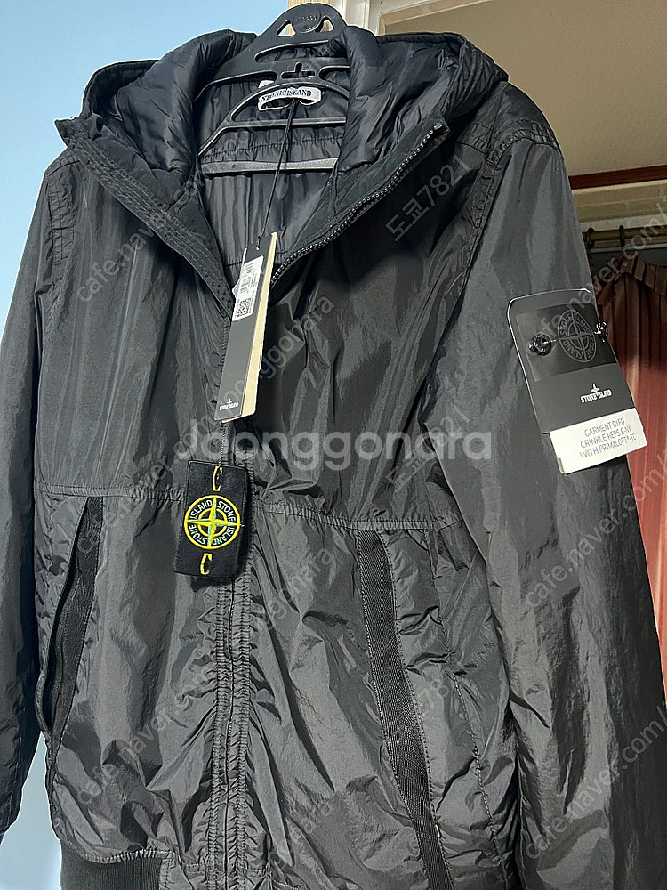 (L) 스톤아일랜드 프리마로프트 크링클랩스--0