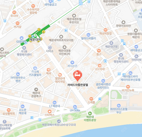 라비드 아틀란 호텔 해운대 2 11/16~17 1박 양...--1