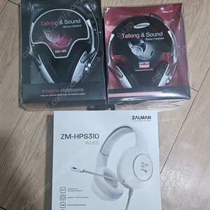 shs-100 zalman zm-hps310 헤드셋 판매합니다