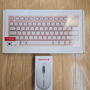 [새상품] 체리 KW7100 블루투스 미니 키보드 , MW5180 무선마우스 ( CHERRY bluetooth mini keyboard mouse )