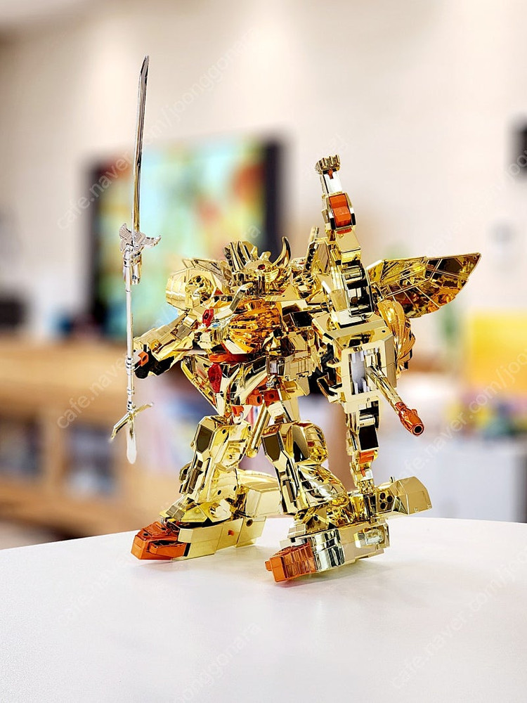 그레이트골드런 DX 복각 한정판 풀 멕기 도금 리미티드에디션 그골 용자물 황금용자 타카라 반다이 용자 라젠드라 골드... 이미지