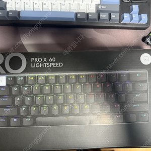 로지텍 G PRO X60 블랙 키보드