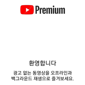 유튜브 프리미엄+뮤직 가족 6개월 1년 이용