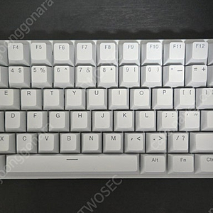 NZXT FUNCTION 2 MINI TKL 화이트 텐키리스 광축