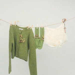 GLOWNY 글로니 malone knit (green)