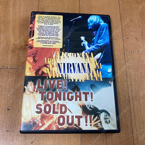 [판매] 너바나 Live Tonight! Sold Out!! 콘서트 DVD