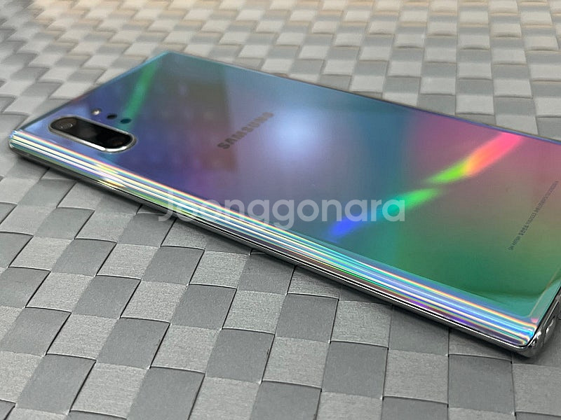 갤럭시노트10플러스5G 실버 256G 미파손 외관 깨끗...--5