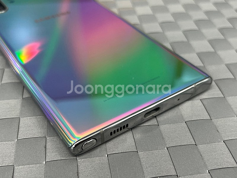 갤럭시노트10플러스5G 실버 256G 미파손 외관 깨끗...--8