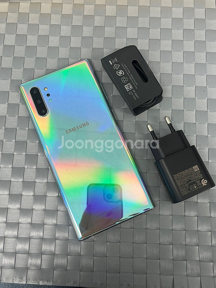 갤럭시노트10플러스5G 실버 256G 미파손 외관 깨끗...--0