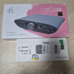 ifi zen can air / ipower2 헤드폰앰프 일괄 팝니다.