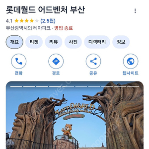 부산롯데월드 종일권