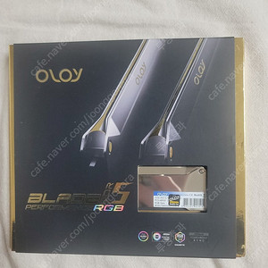 올로와이 OLOy DDR5-6000 CL32 BLADE RGB MIRROR 패키지 32GB(16Gx2) 팝니