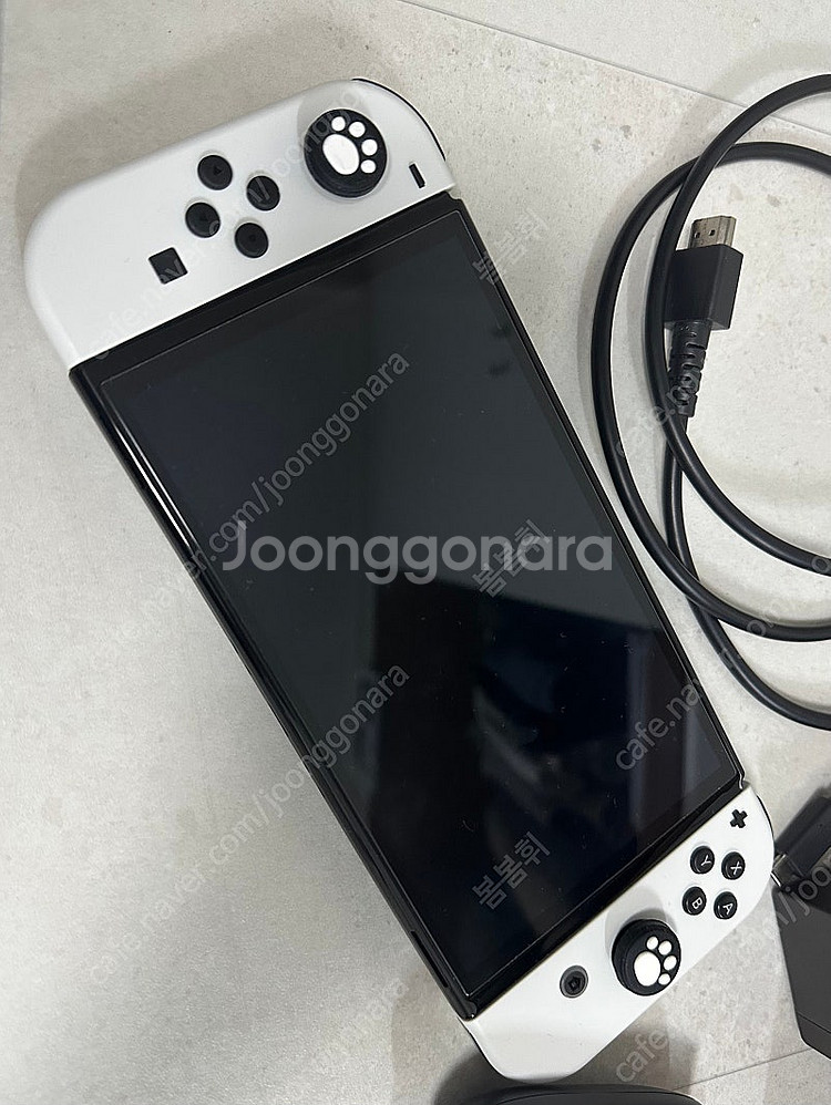 닌텐도 OLED(화이트) 팝니다.--1
