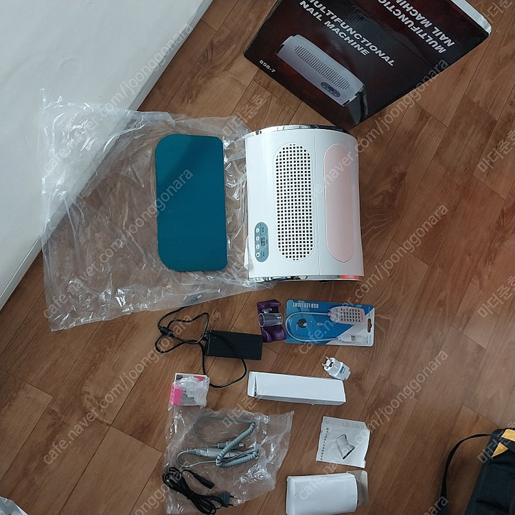 전문가용 네일드릴머신 네일 흡진기 세트--5